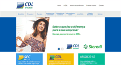 Desktop Screenshot of cdlerechim.com.br
